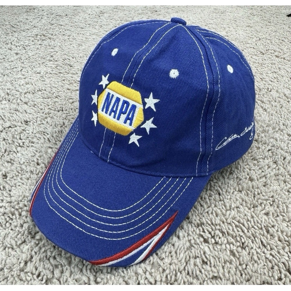 NAPA‎ Racing Hat Ron Capps #28 Chase Elliot #9 NASCAR Blue Intrepid Fallen Hero